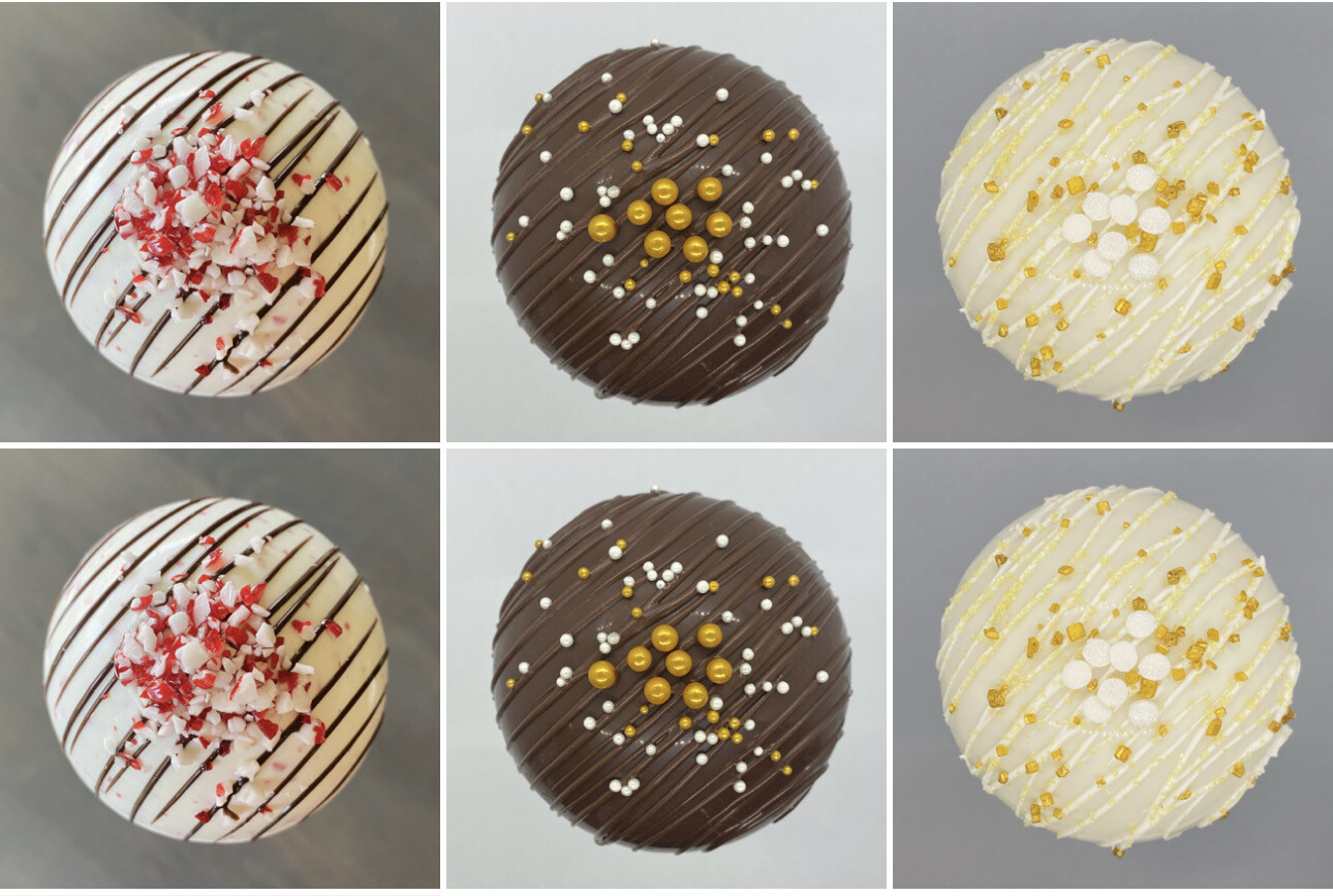 6pc Mixed Large Hot Cocoa Bombs