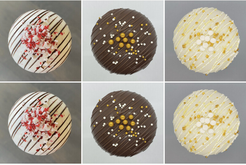 6pc Mixed Large Hot Cocoa Bombs