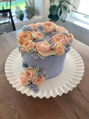 Custom Floral Cakes