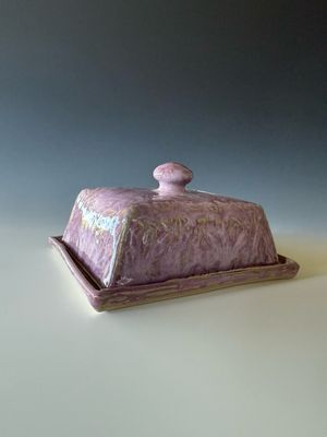 Butter Dish, Purple