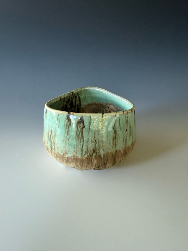 Small Triangular Bowl or Planter