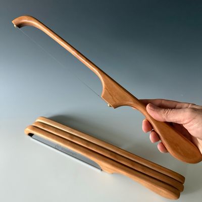 Hand Crafted Exotic Wood Bread Knife