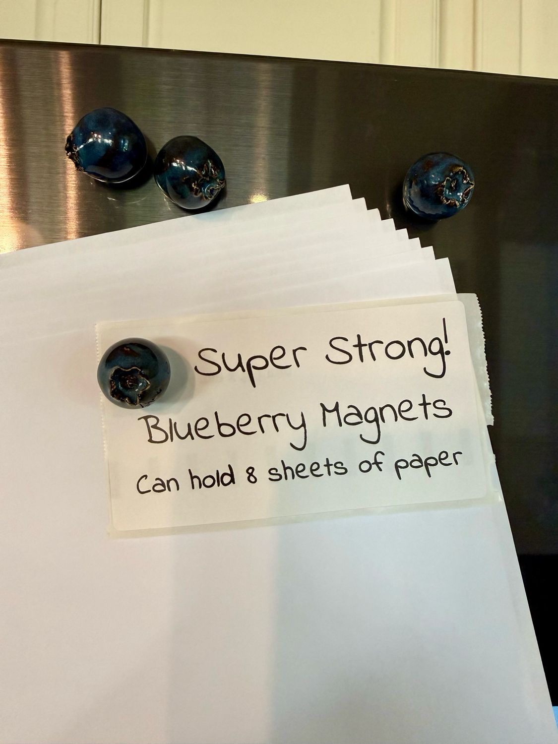 Individual Blueberry or 🫐 Magnet