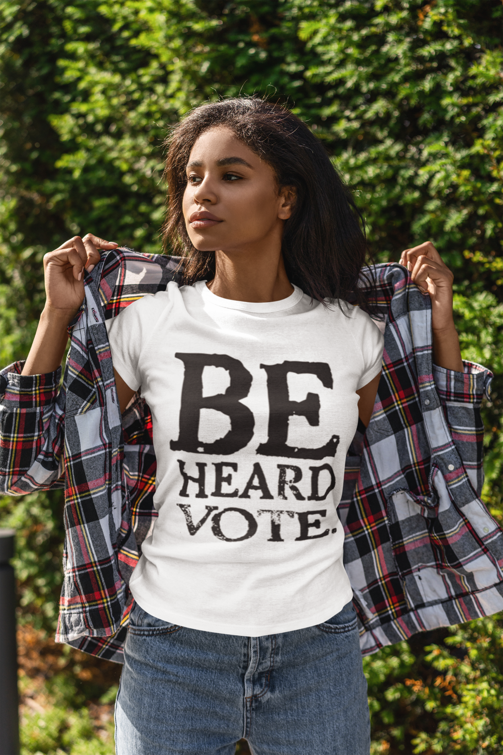 Be Heard Vote T-Shirt (White)