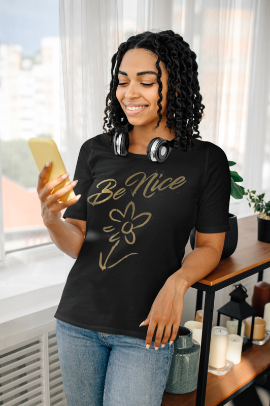 Be Nice T-Shirt (Black)