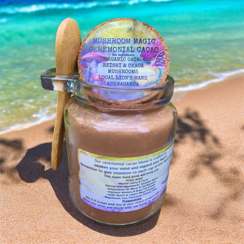 Ceremonial Cacao-Mushroom Blend