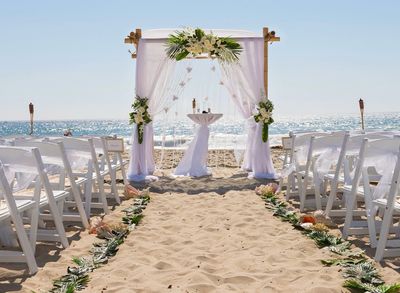 Marriage Union Ceremony (Altar&amp;Chairs)