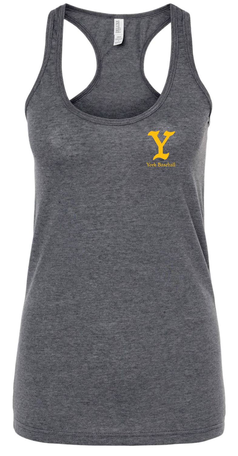 York Baseball - womens tank tops