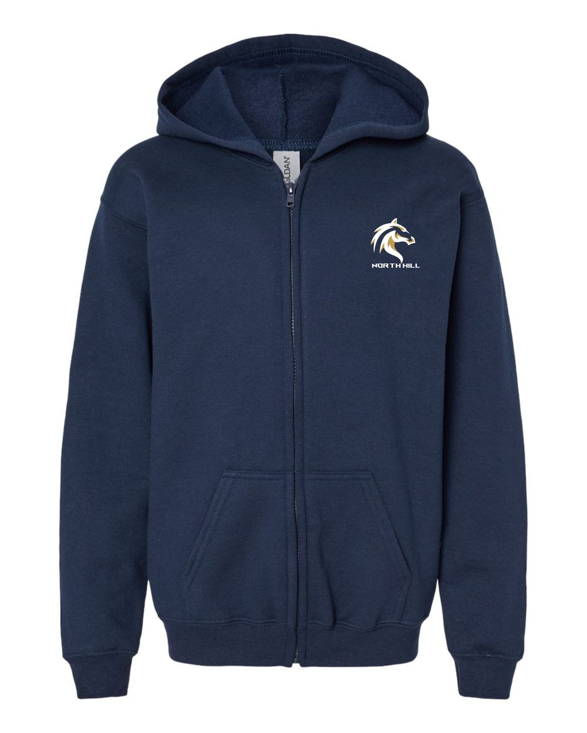 North Hill - zip up hoodie