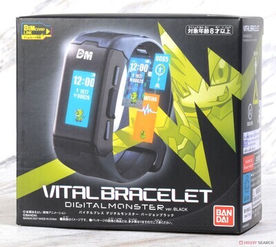 Digimon: Vital Bracelet Digital Monster Ver.Black