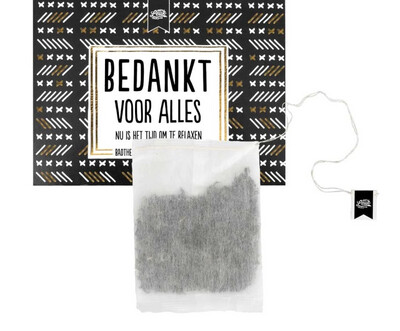 Bedankt Voor Alles Badthee