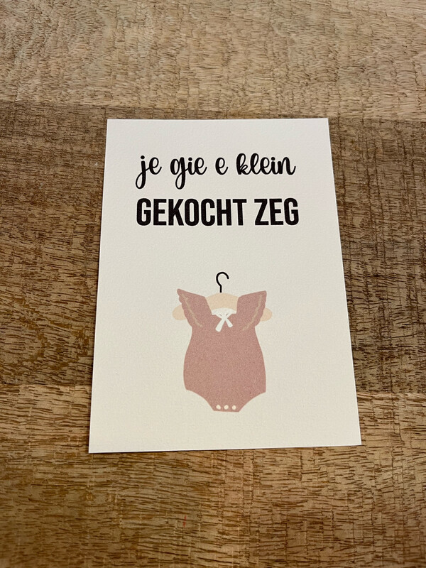 Je Gie E Klein GEKOCHT ZEG