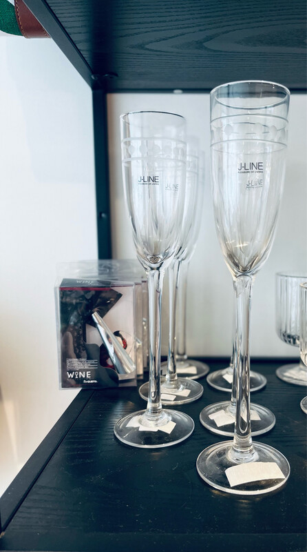 Jline Champagneglas Bolpatroon 4stuks