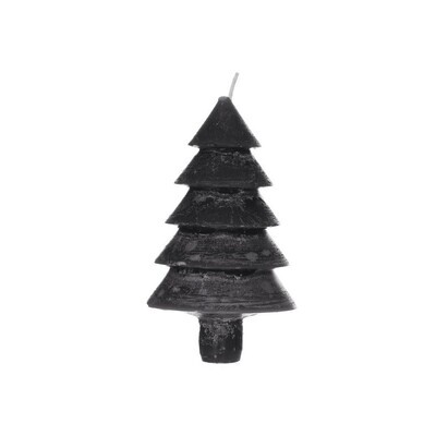 Candle Christmas Tree Black