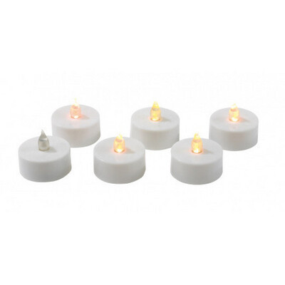 LED theelichtjes Set Van 6