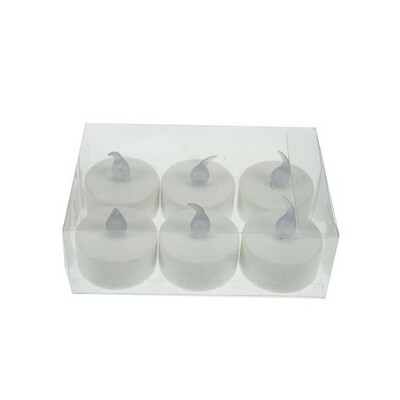 LED theelichtjes Set Van 6