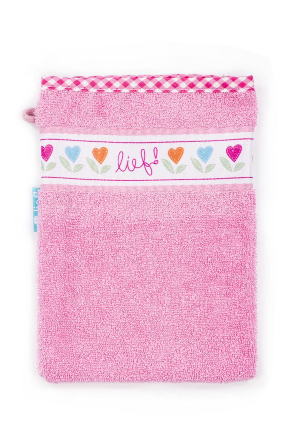 Washandje Lief! Roze 