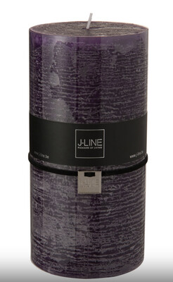 Cillinderkaars Paars Xxl