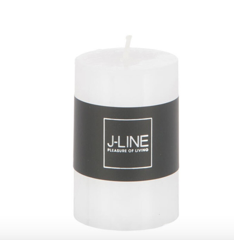 Cilinderkaars Wit S18H Wit Jline 