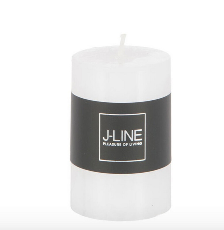 Cilinderkaars Wit S18H Wit Jline 