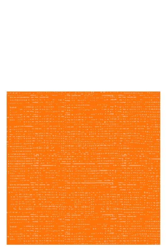 Serviet oranje groot