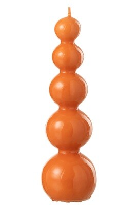 Kaars Kalebas oranje