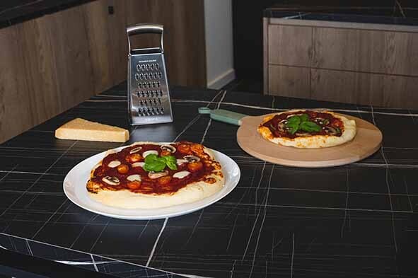 Ziipa Eucalyptus pizzaplank beuk siliconen handvat
