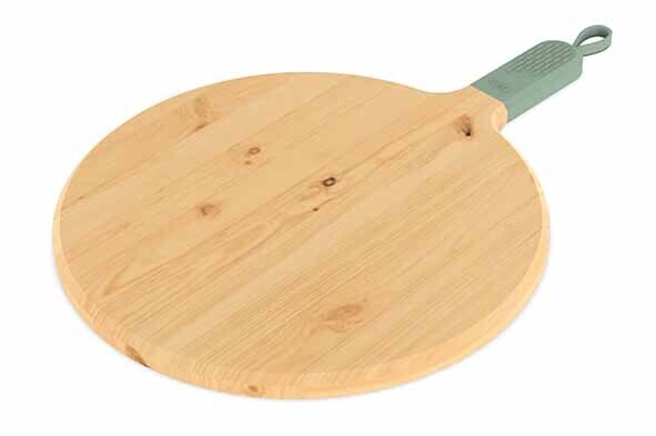 Ziipa Eucalyptus pizzaplank beuk siliconen handvat