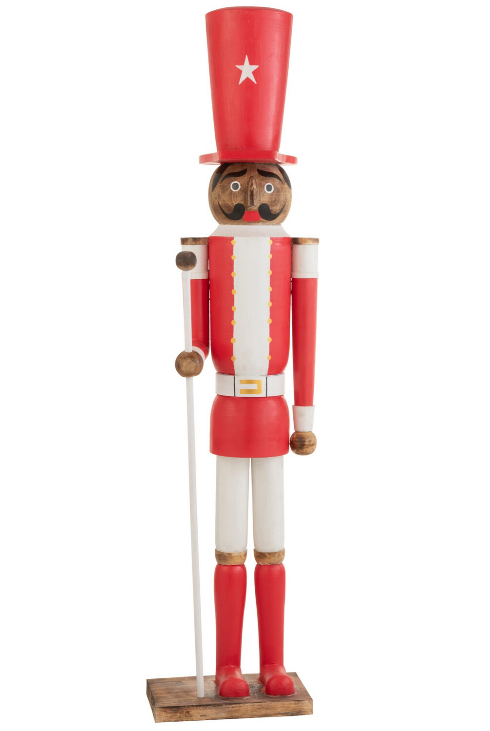 Notenkraker Hout Rood