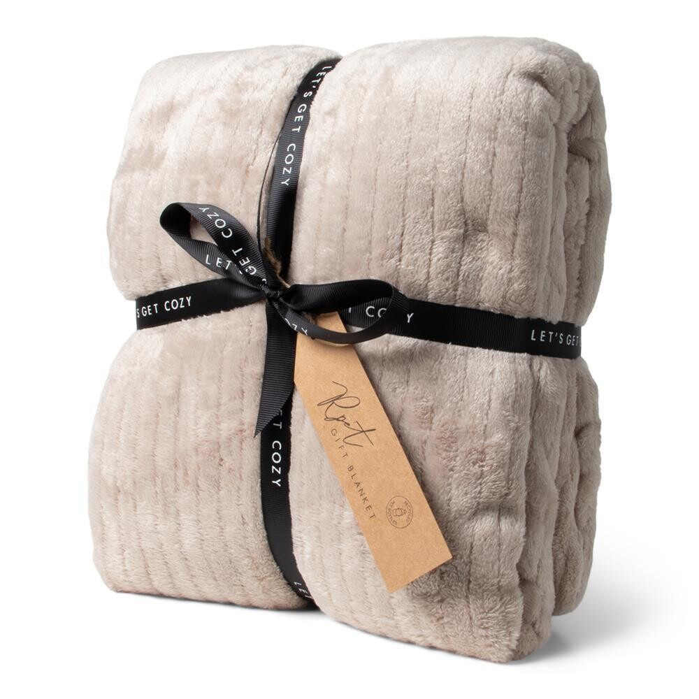Gift plaid taupe