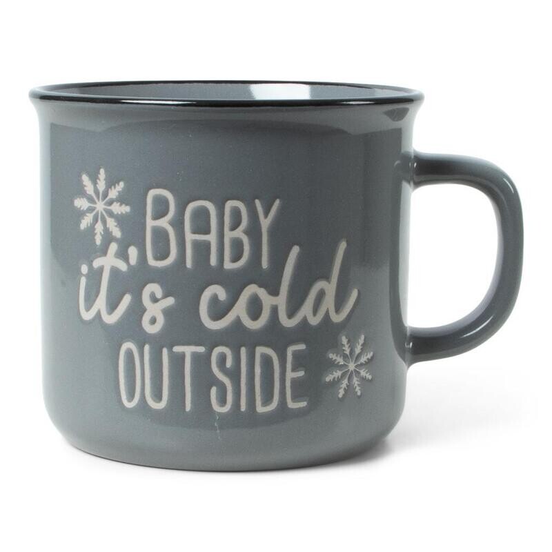 Retro mok &quot;Baby it&#39;s cold outside&quot;