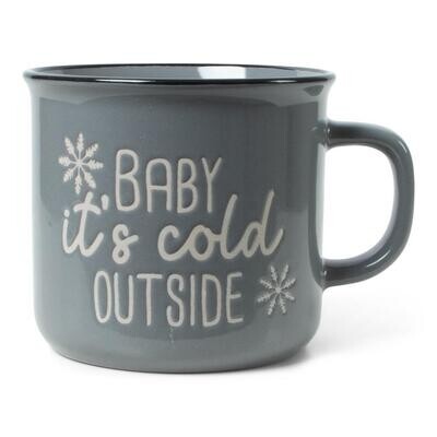 Retro mok &quot;Baby it&#39;s cold outside&quot;