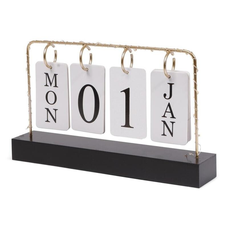 Kalender met led lichtjes