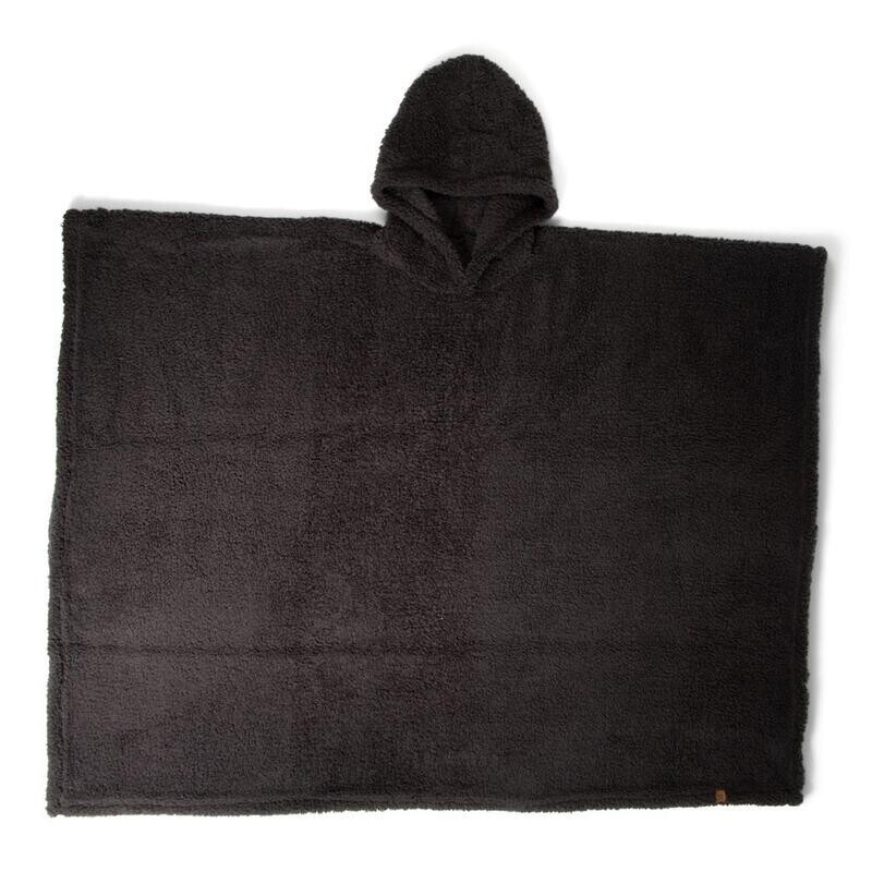 Teddy Hoodie Antraciet