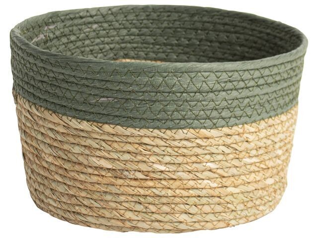 Jute opbergmand 25x15 cm