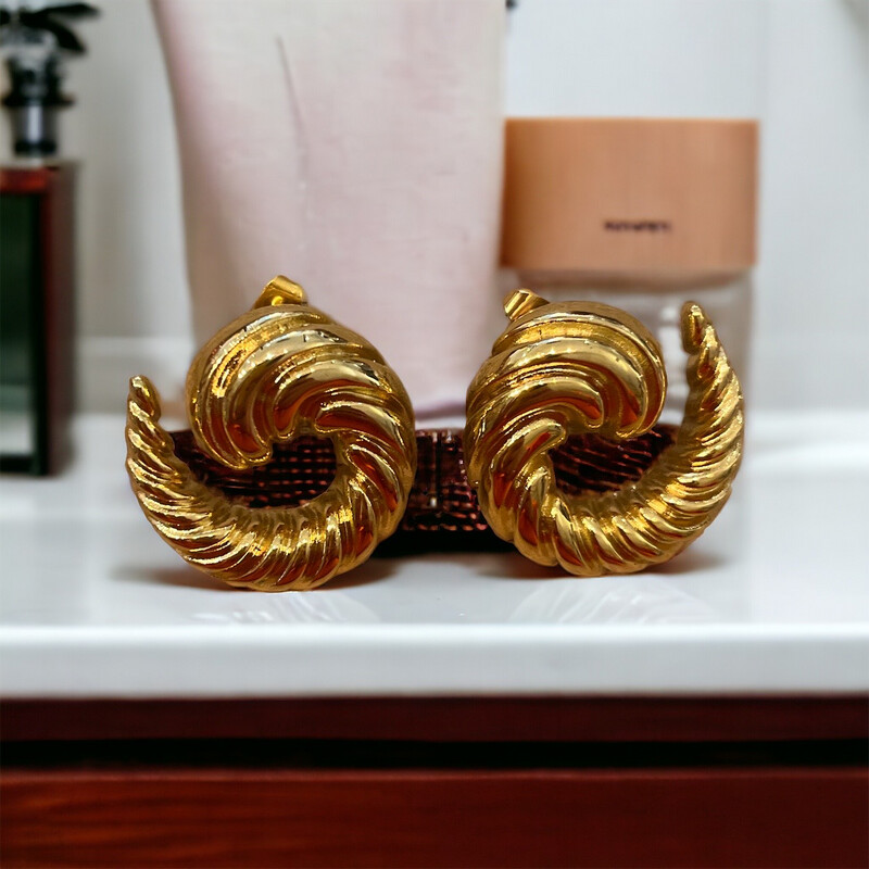 Oorbellen Gouden Schelp
