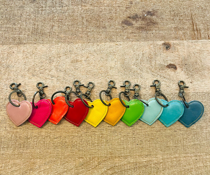 Sleutelhanger Hartje Color