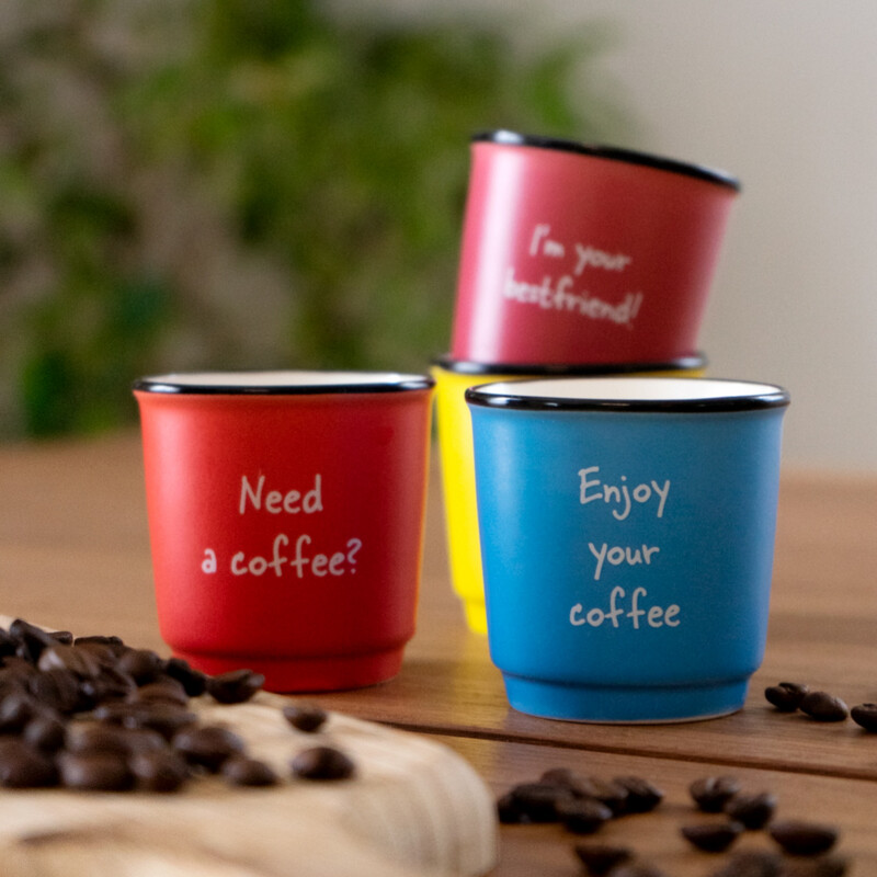 Set Van 6 Koffiemokjes