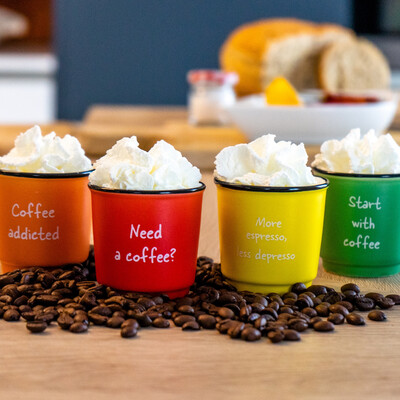 Set Van 6 Koffiemokjes Set Van 6 Koffiemokjes