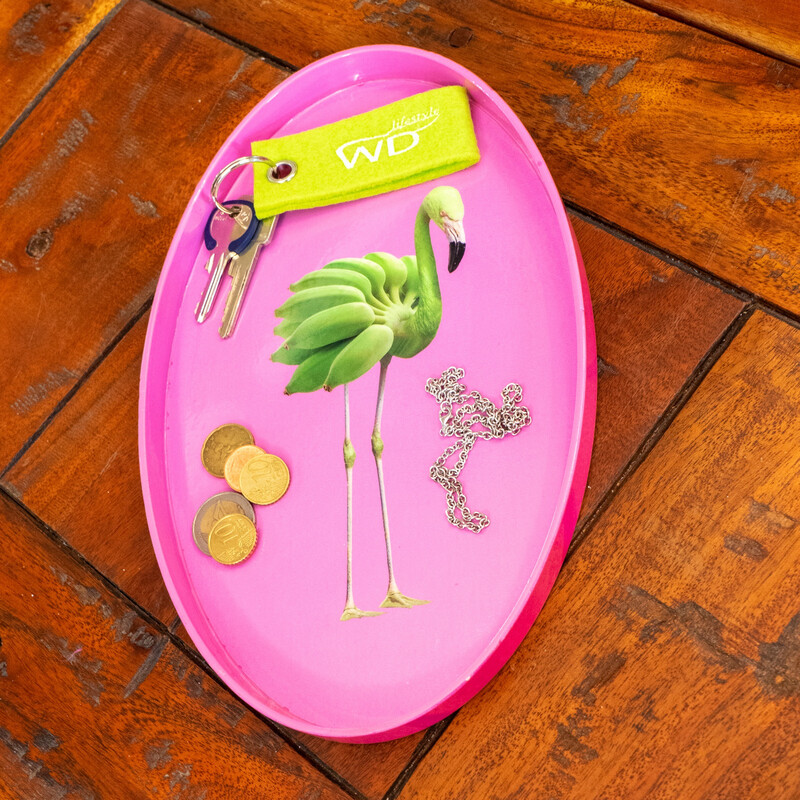 Dienblad Flamingo