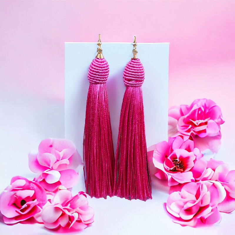 Oorbellen Indian Pink
