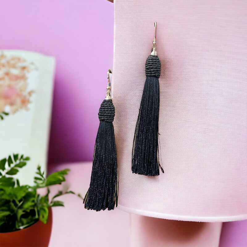 Oorbellen Indian Black