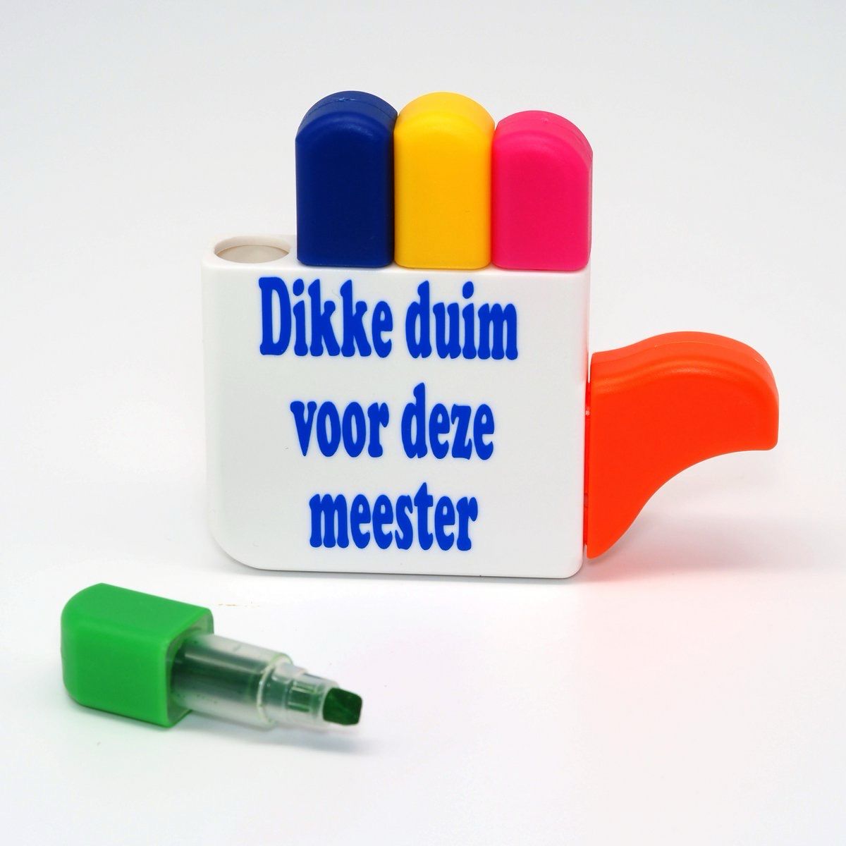Markeerstiften Dikke Duim Voor Deze Meester