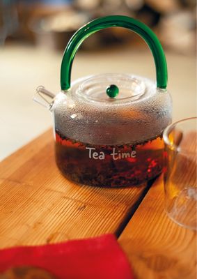 Glazen Theepot “theatime”