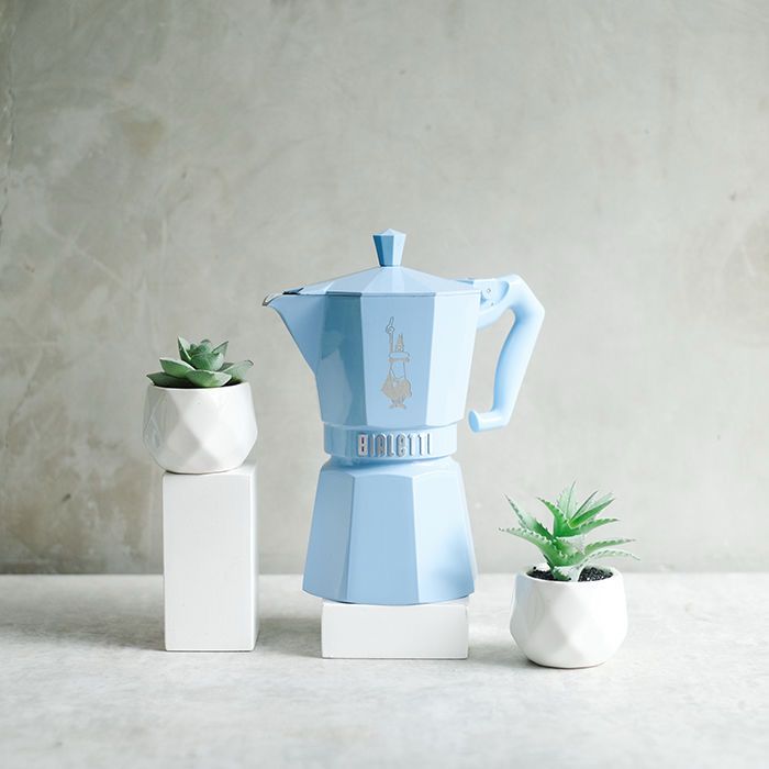 Bialetti Exclusive Koffiemaker 3T Blauw