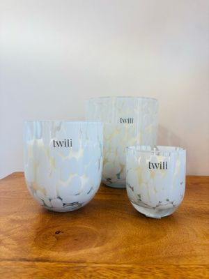 Geurkaars Twili White Clouds Medium