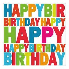 Servietten Birthday