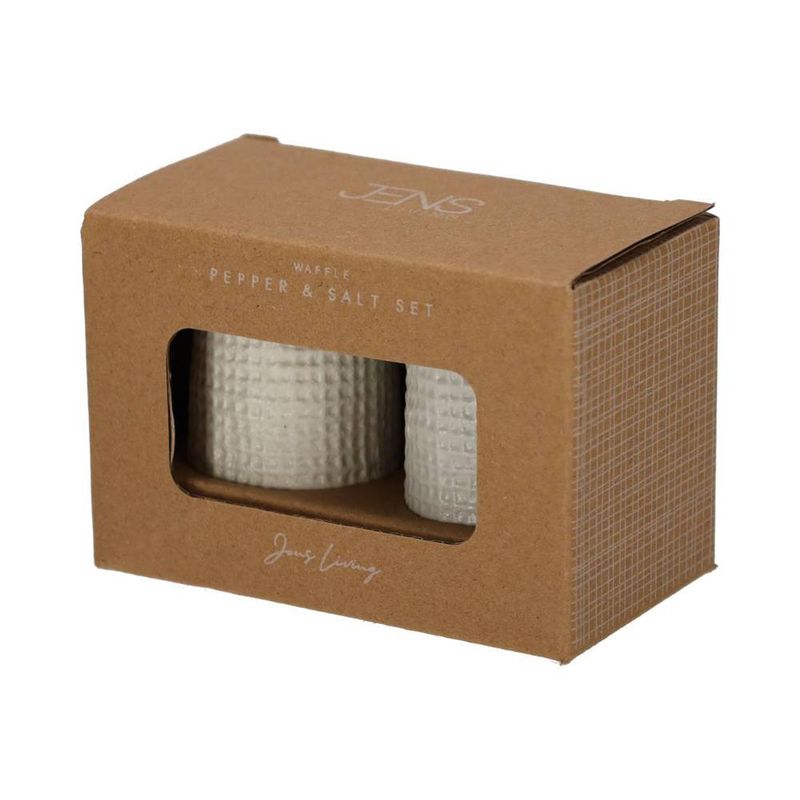 Wafel Peper &amp; Zout Steengrijs