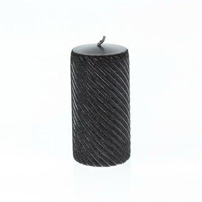 Stompkaars Glitter Zwart L