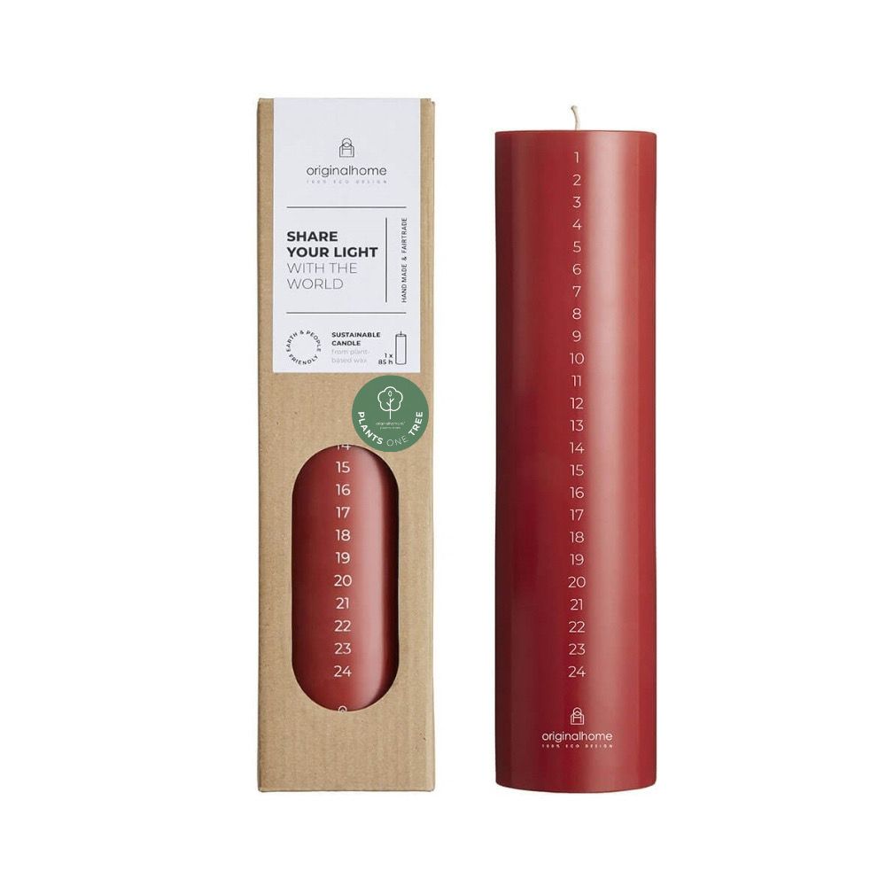 Adventskaars Rood